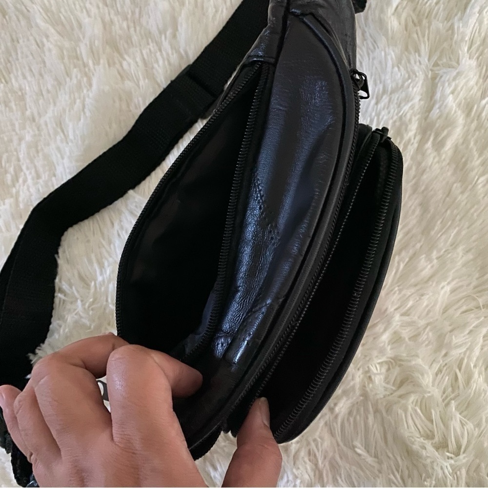 American Flag Patchwork Lambskin Funny Pack - image 4